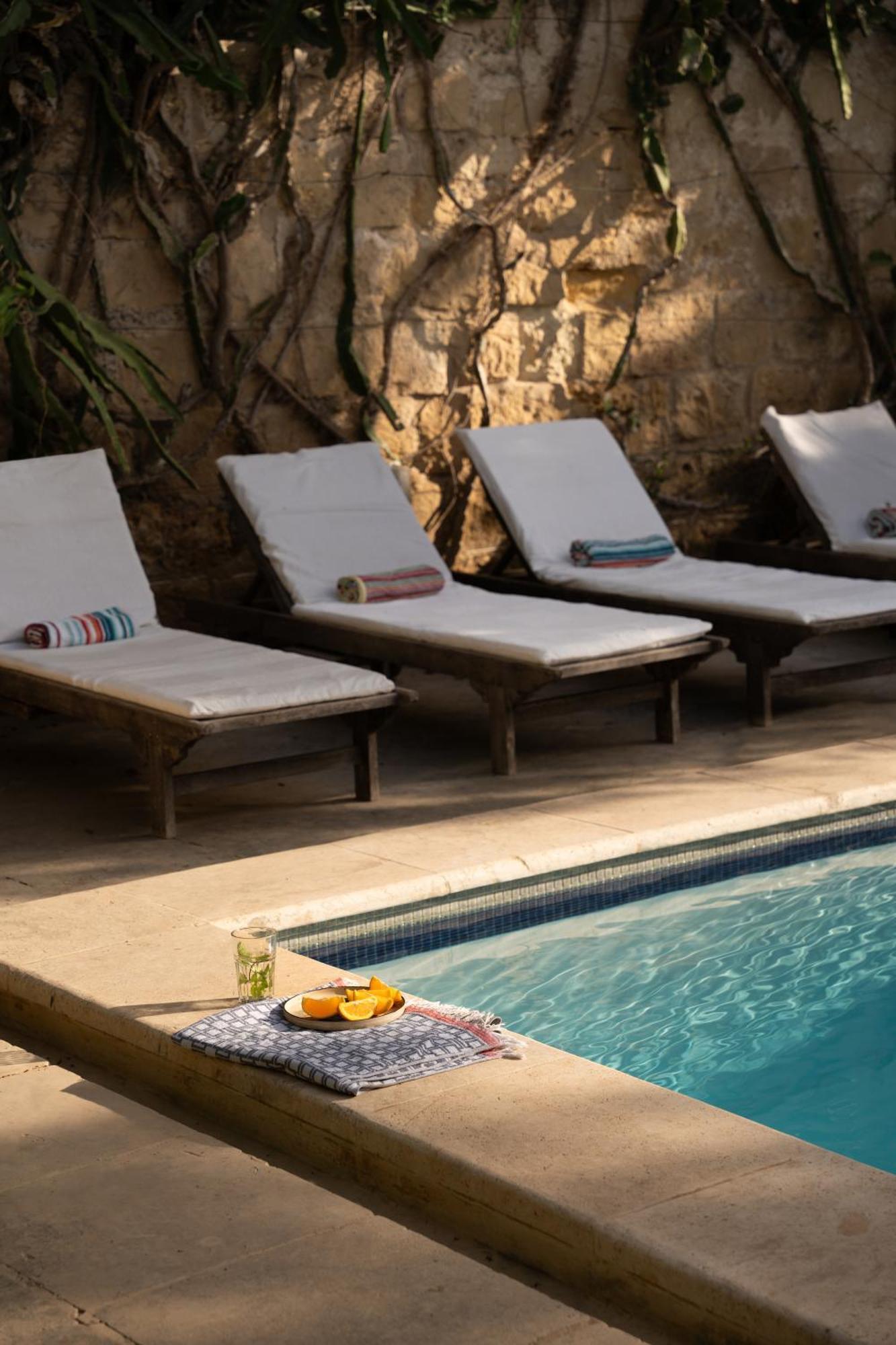 Casa San Rocco - Luxurious Grand 18Th C. Palace With Gardens & Pool Ghaxaq Ngoại thất bức ảnh