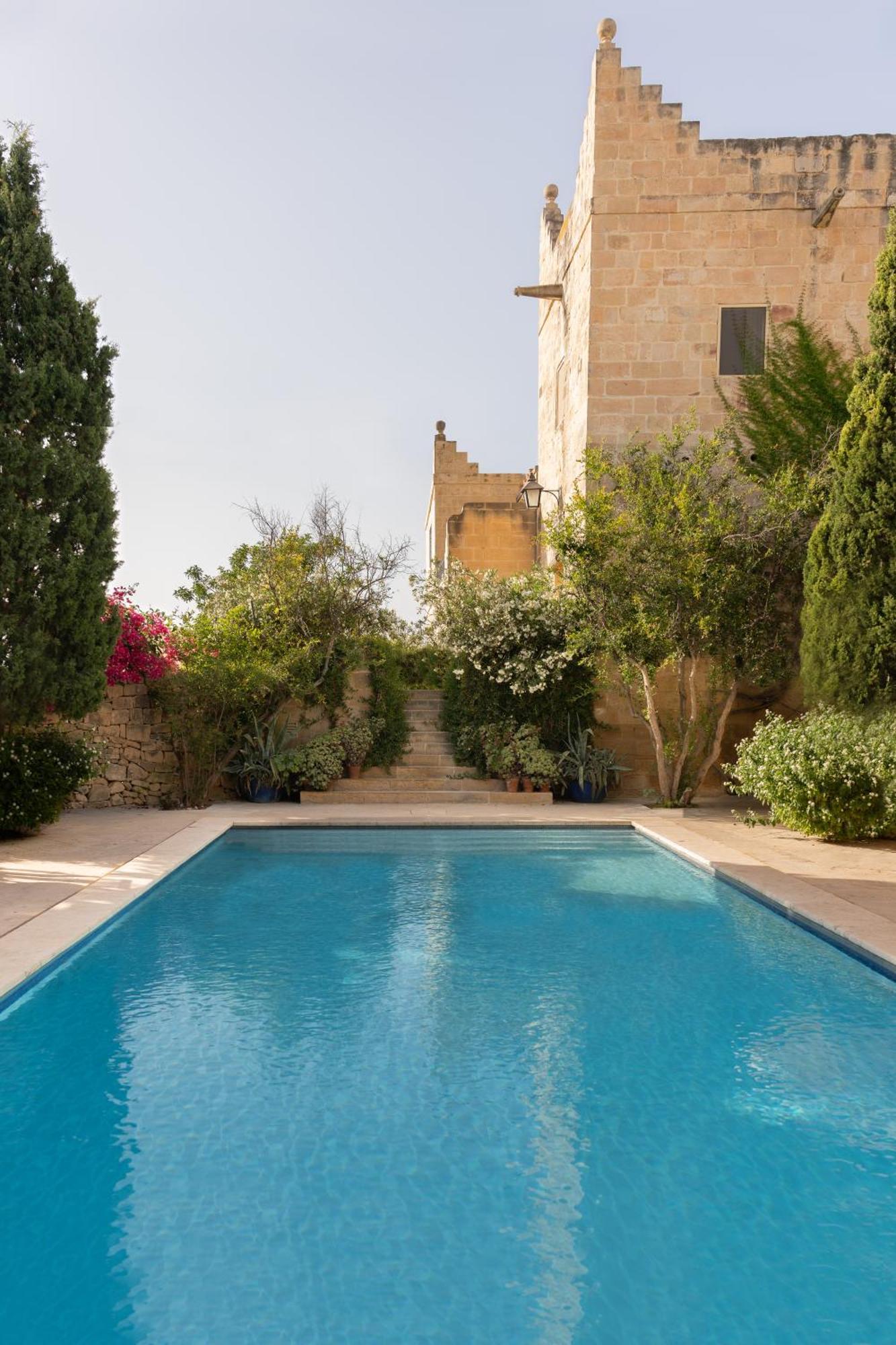 Casa San Rocco - Luxurious Grand 18Th C. Palace With Gardens & Pool Ghaxaq Ngoại thất bức ảnh